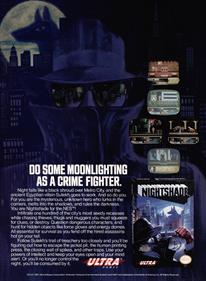 Nightshade - Advertisement Flyer - Front Image