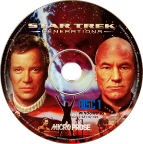 Star Trek: Generations - Disc Image