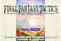 Final Fantasy Tactics Advance Maeson