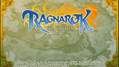 Ragnarok Tactics - Screenshot - Game Title Image