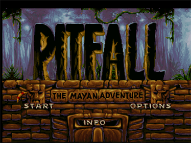 Pitfall: The Mayan Adventure - Screenshot - Game Title Image