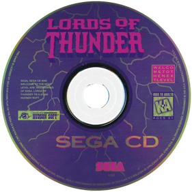 Lords of Thunder - Disc Image