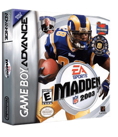 Madden NFL 2003 - Box - 3D Image