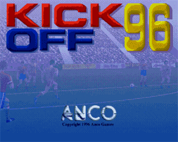 Kick Off 96 - Screenshot - Game Title Image