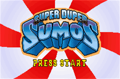 Super Duper Sumos - Screenshot - Game Title Image
