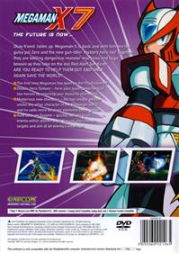 Mega Man X7 - Box - Back Image