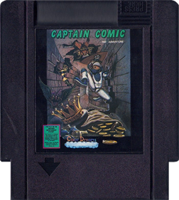 Captain Comic: The Adventure - Cart - Front Image