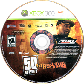 50 Cent: Blood on the Sand - Disc Image