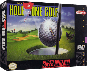HAL's Hole in One Golf - Box - 3D Image