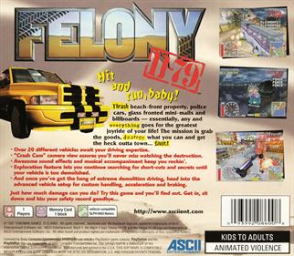 Felony 11-79 - Box - Back Image