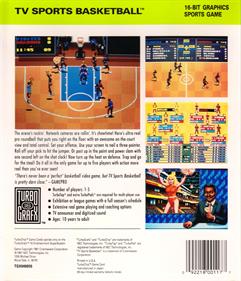 TV Sports Basketball - Box - Back Image