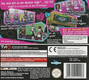 Monster High: Ghoul Spirit - Box - Back Image