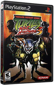 Teenage Mutant Ninja Turtles 3: Mutant Nightmare - Box - 3D Image