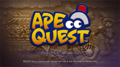 Ape Quest - Screenshot - Game Title Image
