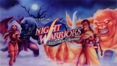 Night Warriors: Darkstalkers' Revenge - Arcade - Marquee Image