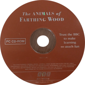 The Animals Of Farthing Wood - Disc Image