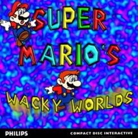 Super Mario's Wacky Worlds - Box - Front Image