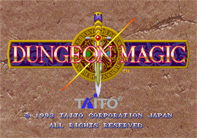 Dungeon Magic - Screenshot - Game Title Image