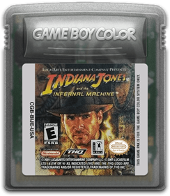 Indiana Jones and the Infernal Machine - Fanart - Cart - Front Image