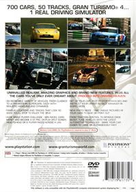 Gran Turismo 4 - Box - Back Image