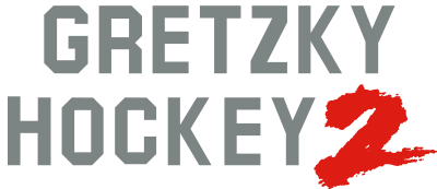 Wayne Gretzky Hockey 2 - Clear Logo Image