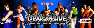 Dead or Alive ++ - Arcade - Marquee Image