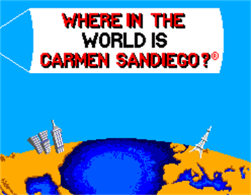 Where in the World Is Carmen Sandiego? - Screenshot - Game Title Image