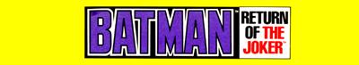 Batman: Return of the Joker - Banner Image