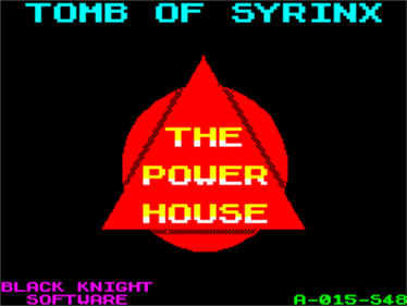 Tomb of Syrinx - Screenshot - Game Title Image