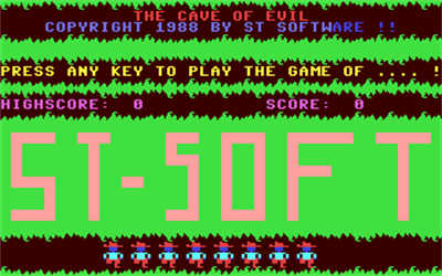 The Cave of Evil - Screenshot - Game Title Image