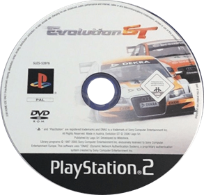 Corvette Evolution GT - Disc Image