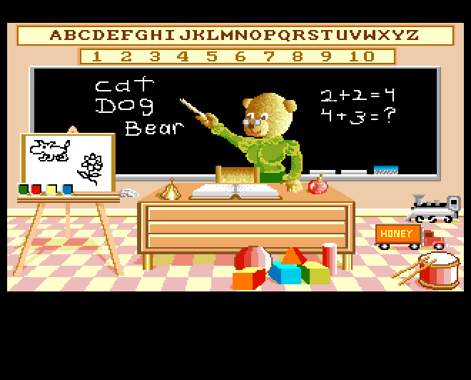 Barney Bear Goes to School