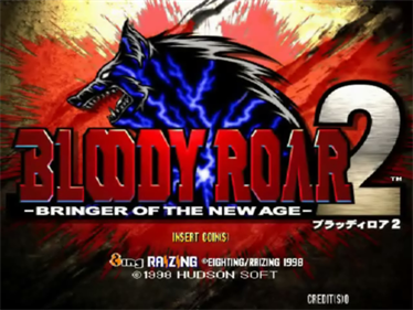 Bloody Roar 2 - Screenshot - Game Title Image