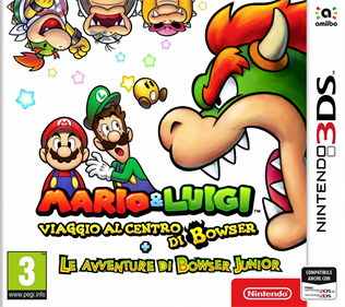 Mario & Luigi: Bowser's Inside Story + Bowser Jr's Journey - Box - Front Image