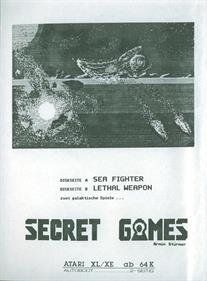 Sea Fighter / Lethal Weapon - Box - Back Image
