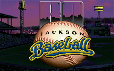 Bo Jackson Baseball - Screenshot - Game Title Image