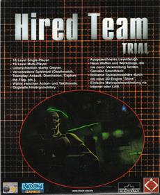 Hired Team: Trial Gold - Box - Back Image