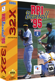 RBI Baseball '95 - Box - 3D Image