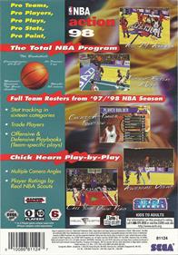 NBA Action 98 - Box - Back Image