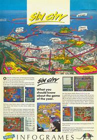 SimCity - Advertisement Flyer - Front Image