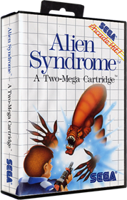 Alien Syndrome - Box - 3D Image