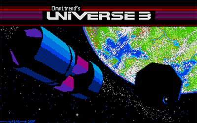 Universe 3 - Screenshot - Game Title Image