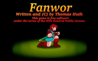 Fanwor - Screenshot - Game Title Image