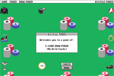 Bicycle Poker - Screenshot - Gameplay Image