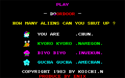 Door-Door - Screenshot - Game Title Image