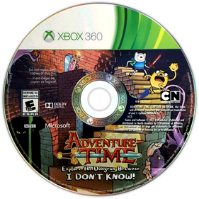 Adventure Time: Explore The Dungeon Because I Dont Know! - Disc Image