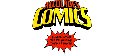 Accolade's Comics featuring Steve Keene Thrillseeker - Clear Logo Image