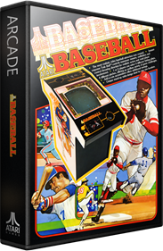 Atari Baseball - Box - 3D Image