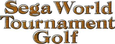 Sega World Tournament Golf - Clear Logo Image