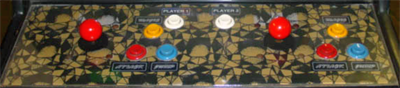 Golden Axe - Arcade - Control Panel Image